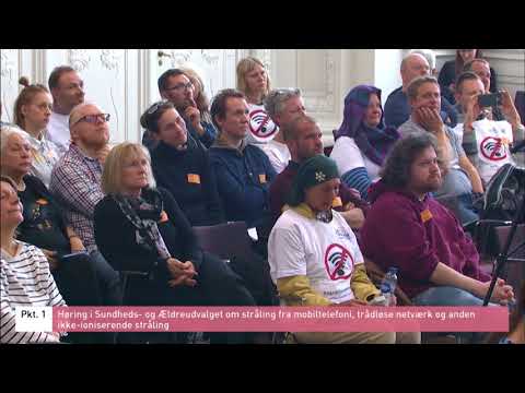 Wireless Radiation Health Effects: Prof. Olle Johannson, Neuroscientist Danish Parliament hearing