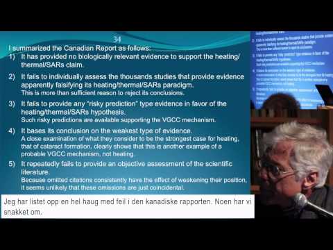 Prof. Martin Pall - How WiFi &amp; other EMFs Cause Biological Harm