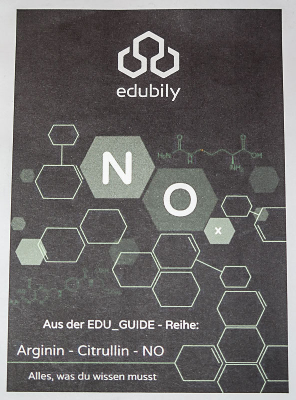 Buchkritik: Der NO-Guide von Edubily (Arginin - Citrullin - NO)