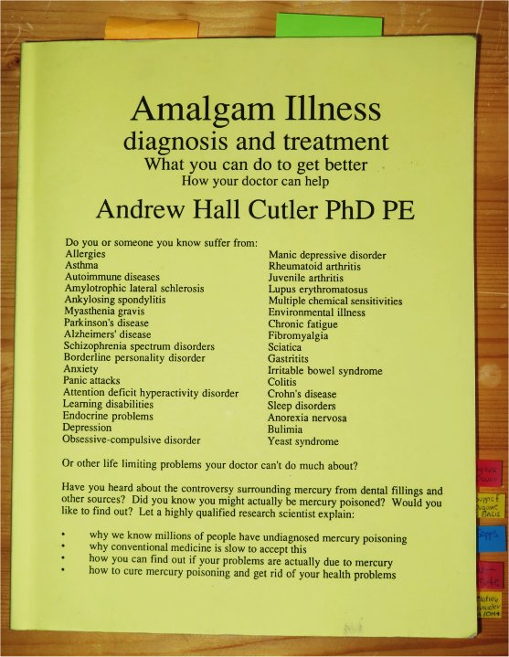 Buch: Amalgam Illness - Diagnosis an Treatment (1999) von Andrew Hall Cutler