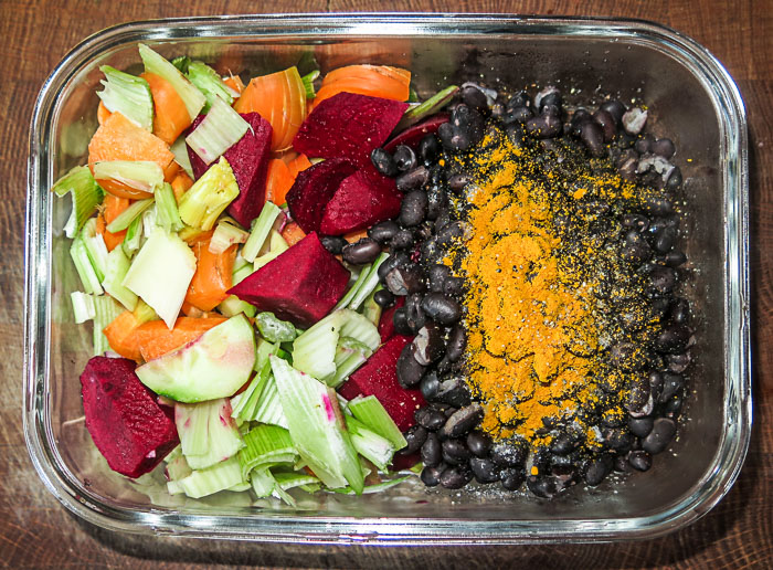 Smoothie-Salat Variante mit schwarzen Bohnen - H.C.&amp;#39;s Blog