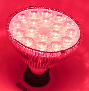 Roled E27 54W LED Lampe 660nm