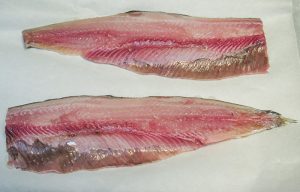 Hering auf dem Backblech